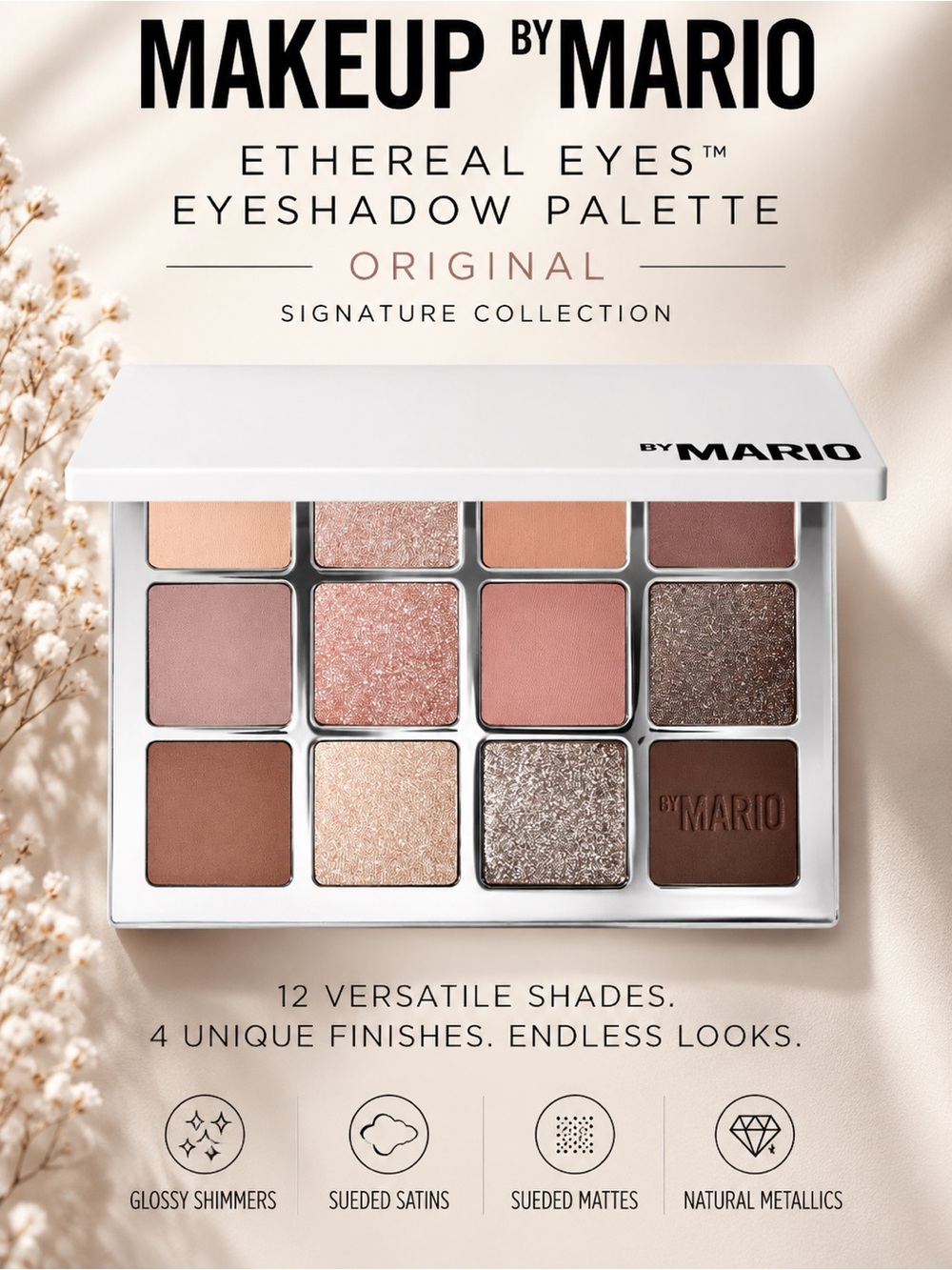 MAKEUP BY MARIO Ethereal Eyes Eyeshadow Palette Original BNIB
